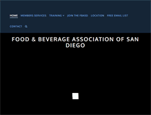 Tablet Screenshot of foodnbeverage.org